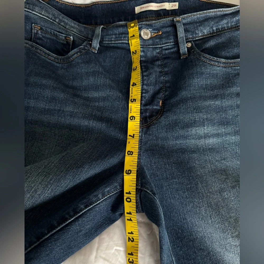 NWOT Women's Levi's 314 Shaping Straight Jeans Size 29 - Picture 6 of 6